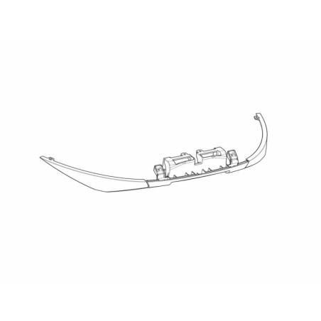CATADIOPTRICO SHAD para SH58 BLANCO TRANSPARENTE
