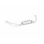 CATADIOPTRICO SHAD para SH58 BLANCO TRANSPARENTE