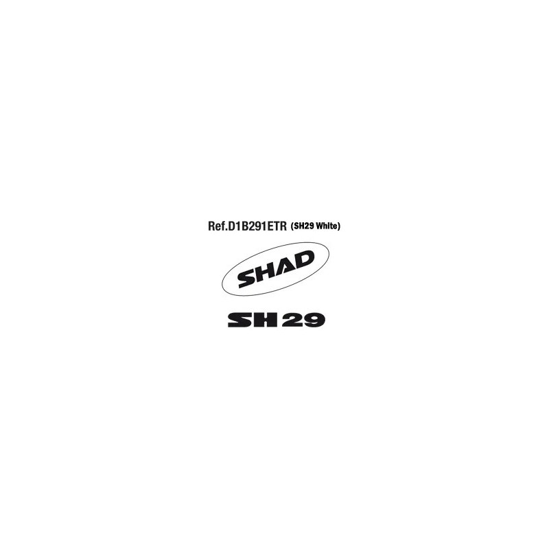 PEGATINAS SHAD para SH29 2011
