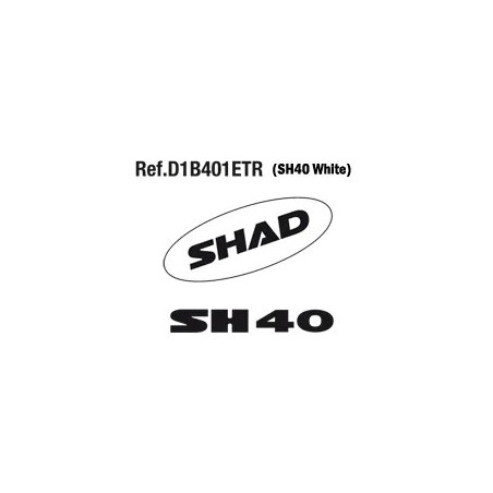 PEGATINAS SHAD para SH40 2011