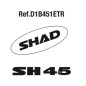 PEGATINAS SHAD para SH45 2011