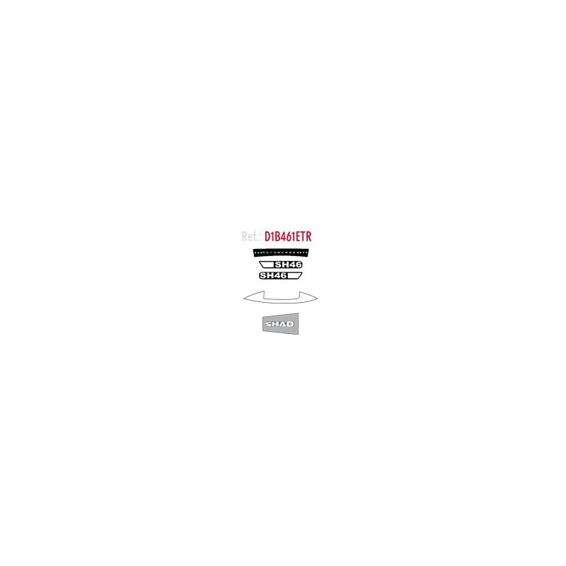 PEGATINAS SHAD para SH46 210