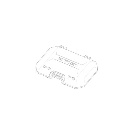 TAPA SHAD ALUMINIO para MALETA TOP TERRA