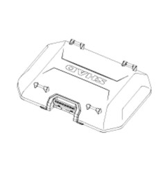 TAPA SHAD ALUMINIO para MALETA TR55