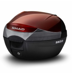 TAPA SHAD para SH33 ROJO