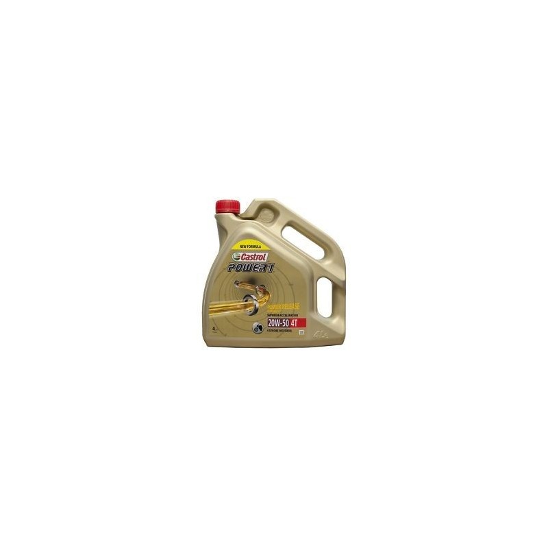 LATA CASTROL POWER 1 4T 20W50 4L (15049B) LATA CASTROL POWER 1 4T 20W50 4L (15049B)