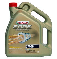 LATA CASTROL EDGE TURBO DIÉSEL 5W-40 TI 4X5L