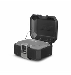 BAUL SHAD TERRA ALUMINIO NEGRO 37L