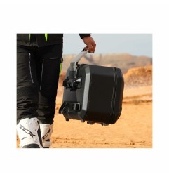 MALETA LATERAL SHAD TERRA DCHA ALUMINIO NEGRO 47L