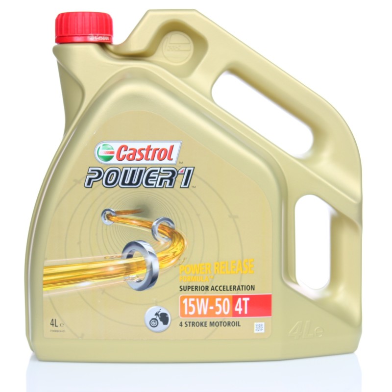 LATA CASTROL POWER 1 4T 15W50 4L (15044F) LATA CASTROL POWER 1 4T 15W50 4L (15044F)