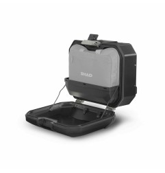 MALETA LATERAL SHAD TERRA IZQDA ALUMINIO NEGRO 36L
