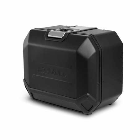 MALETA LATERAL SHAD TERRA IZQDA ALUMINIO NEGRO 47L