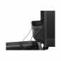 MALETA LATERAL SHAD TERRA IZQDA ALUMINIO NEGRO 47L
