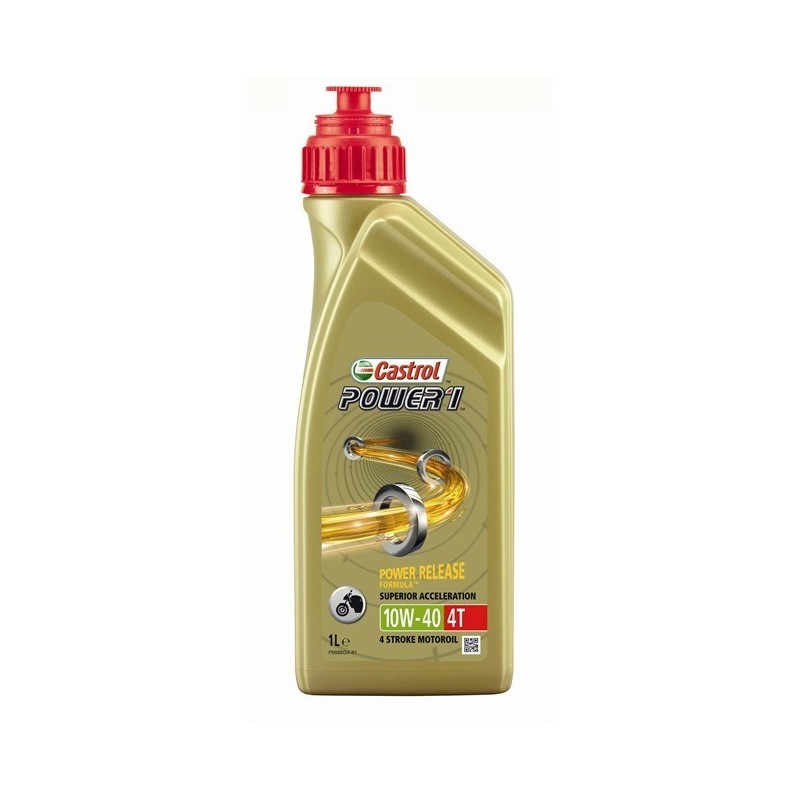 BOTELLA CASTROL POWER 1 4T 10W40 1L (15043E)(15DE34)