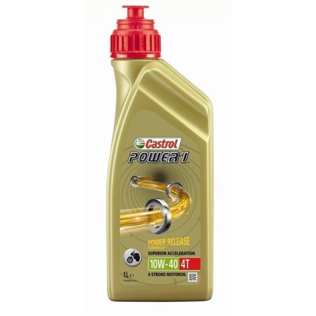 POWER 1 4T CASTROL 10W-40 (BOTELLA 1 L)