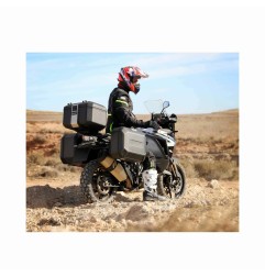 MALETA LATERAL SHAD TERRA IZQDA ALUMINIO NEGRO 47L