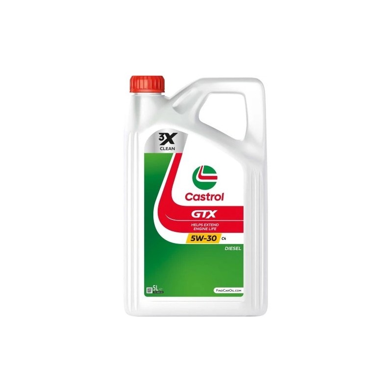 LATA CASTROL GTX 5W30 C4 4L