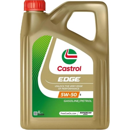LATA CASTROL EDGE SUPERCAR 5W50 4X4L (15A782)