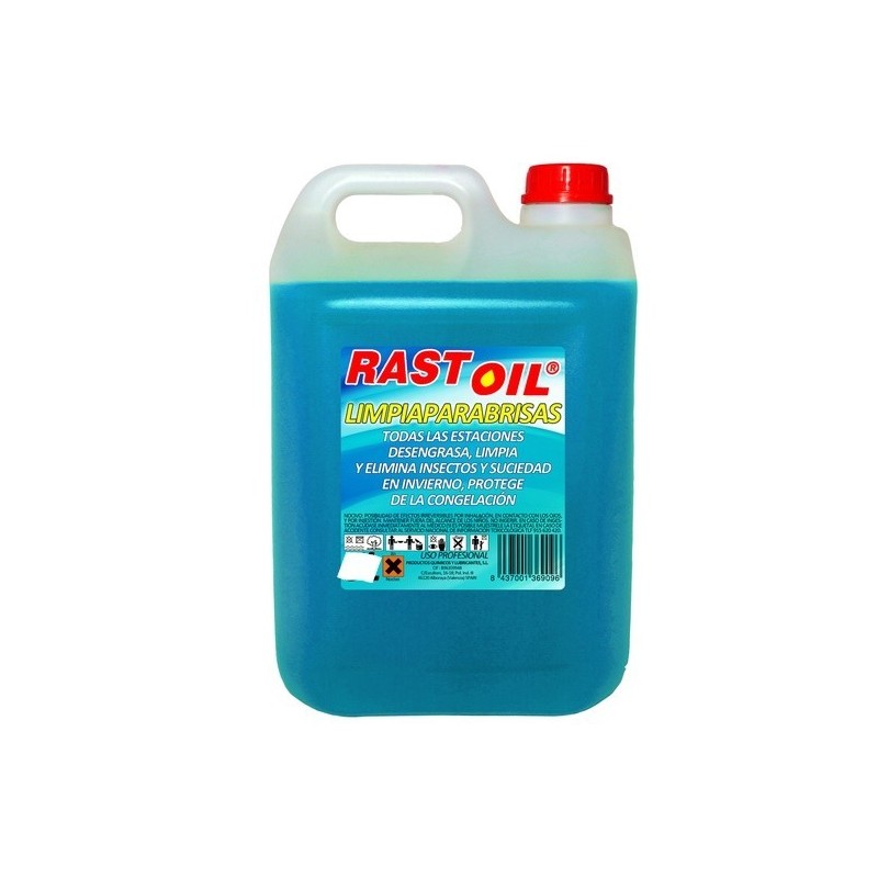 BOTELLA RASTOIL LIMPIAPARABRISAS ANTICONGELANTE 1 L
