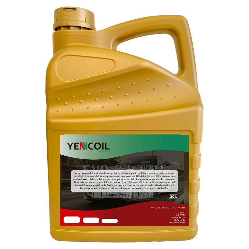 LATA YENCOIL 5W40 EVO C3 4L