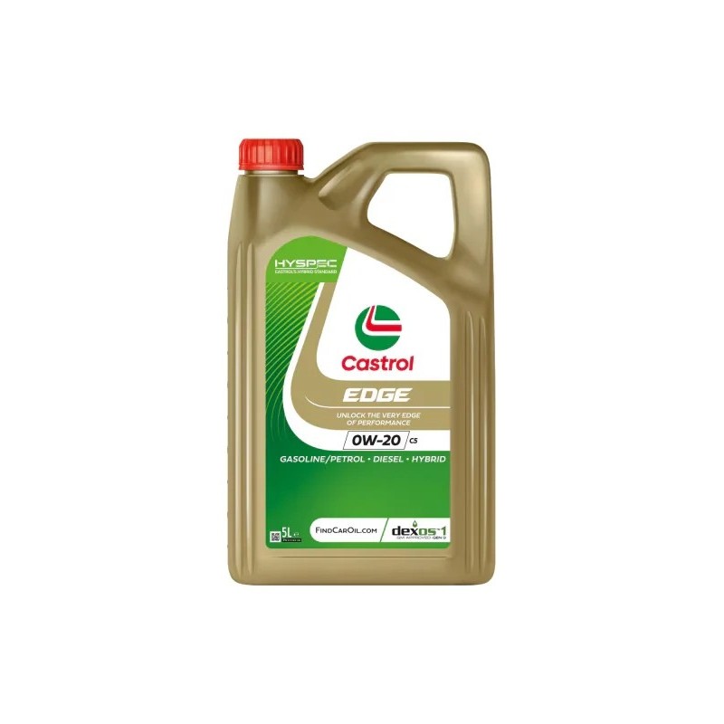 LATA CASTROL EDGE 0W20 C5 5L