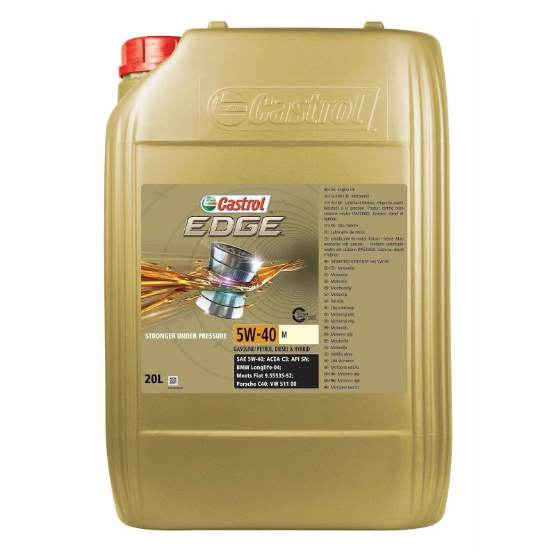 Bidón Castrol Edge 0W30 LL 20L