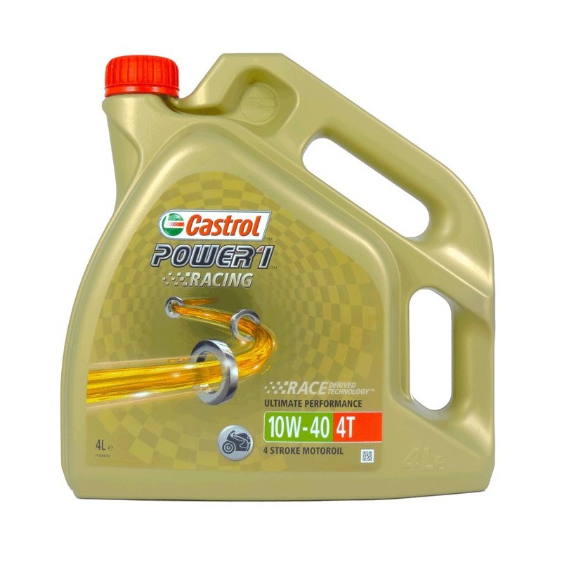 LATA CASTROL POWER 1 RACING 4T 10W40 4L (15F57B)