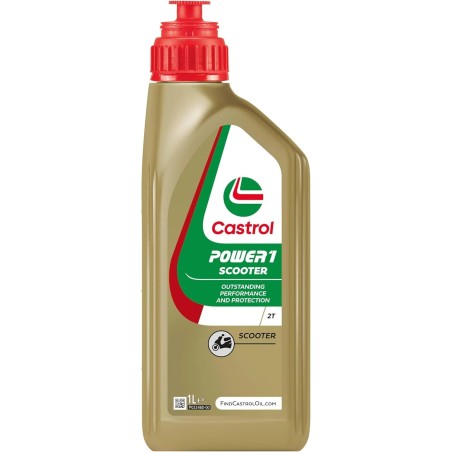 BOTELLA CASTROL POWER 1 SCOOTER 2T 1L