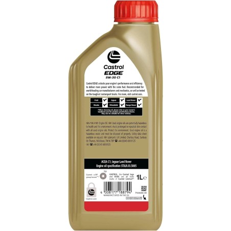 BOTELLA CASTROL EDGE 5W30 C1 1L