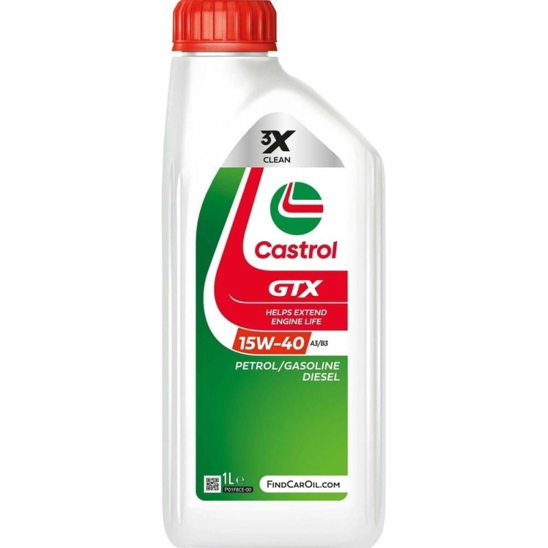BOTELLA CASTROL GTX 15W40 A3/B3 1L (1518B5)
