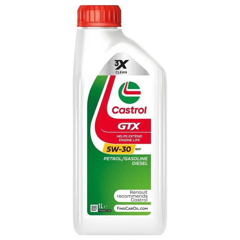 BOTELLA CASTROL GTX 5W30 RN17 1L (15CC2F)