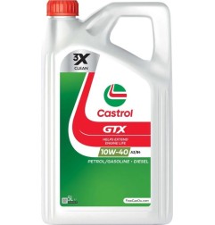 LATA CASTROL GTX 10W40 A3/B4 4X5L 4A (15F090)