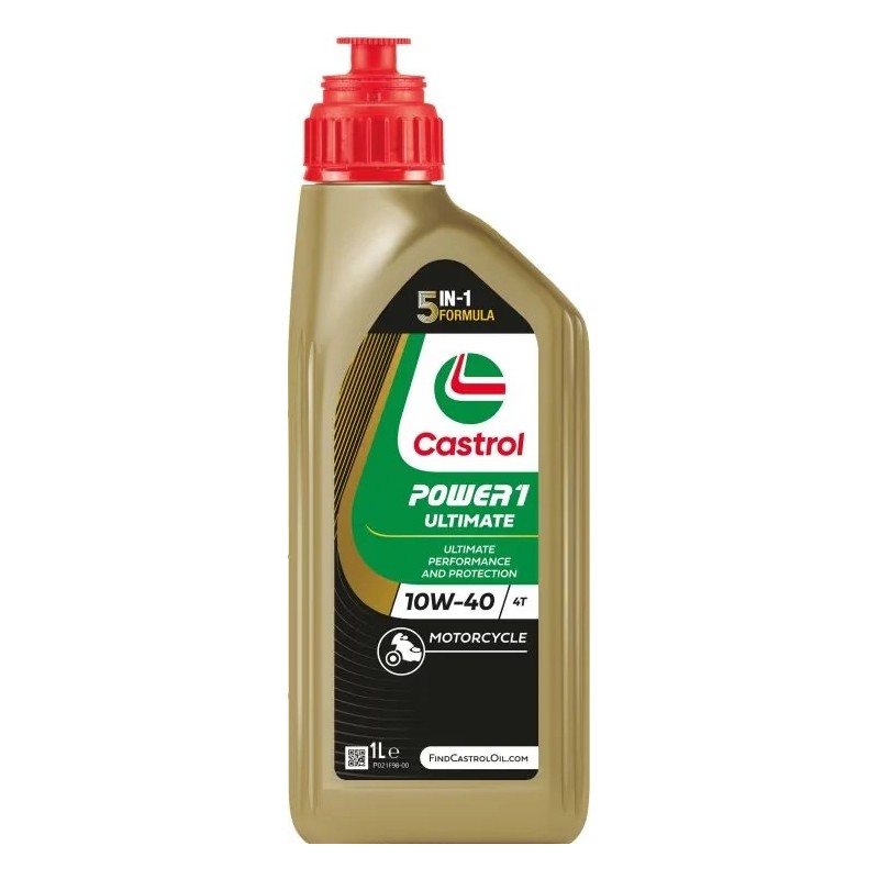 BOTELLA CASTROL POWER 1 ULTIMATE 4T 10W40 12X1L