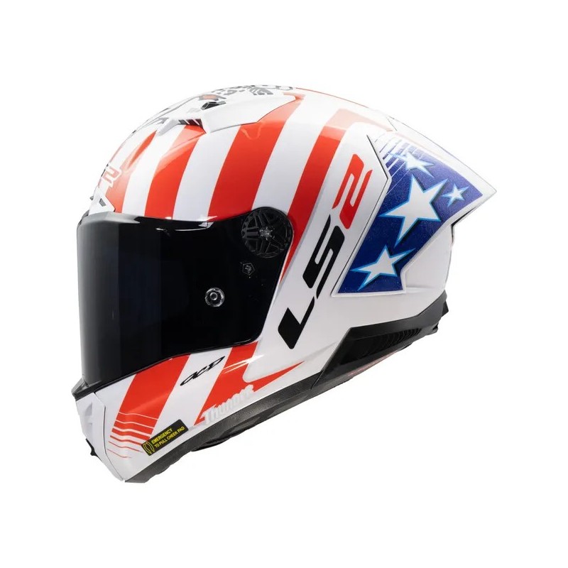 CASCO LS2 FF805 THUNDER GP AERO REPLICA BAZ CASCO LS2 FF805 THUNDER GP AERO REPLICA BAZ