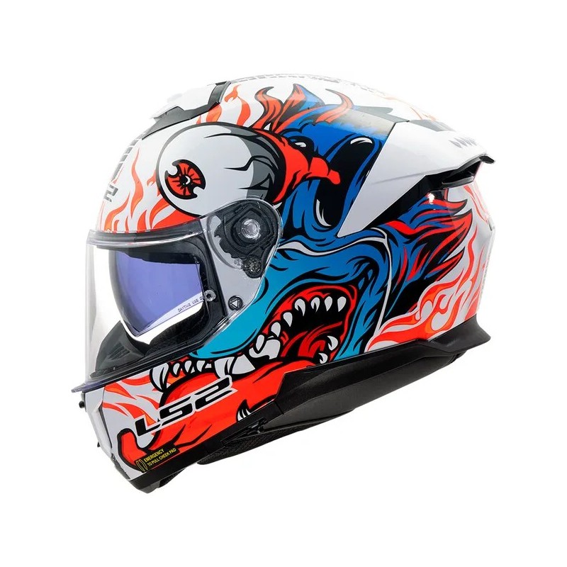 CASCO LS2 FF808 STREAM II INFERNO CASCO LS2 FF808 STREAM II INFERNO