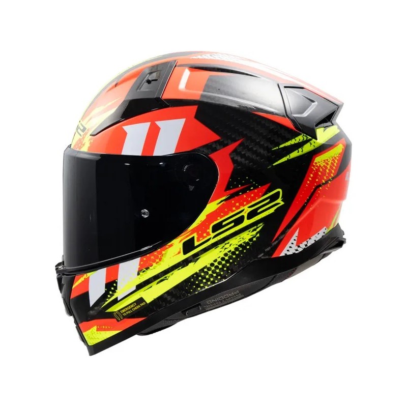 CASCO LS2 FF811 VECTOR II CARBON TANTIC