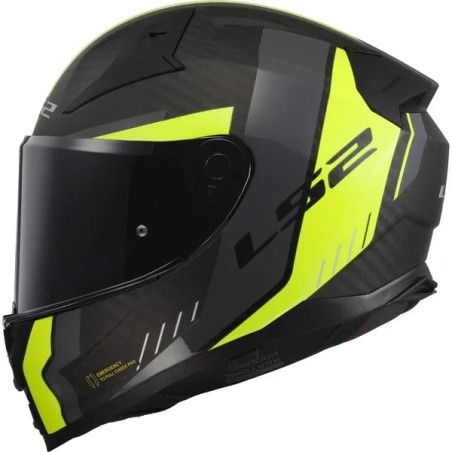 CASCO LS2 FF811 VECTOR II CARBON GRID